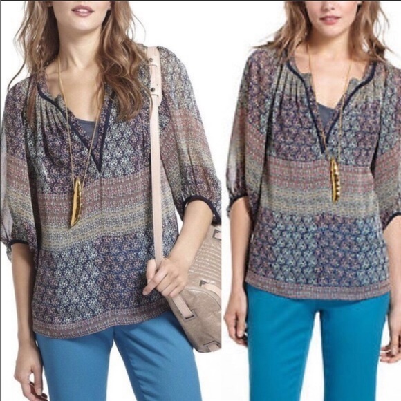 Anthropologie Tops - Anthropologie Blouse-i5